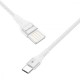 Кабель Proove Double Way Weft Type-C 2.4A (1m) white