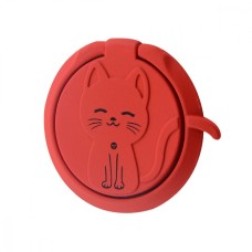 Кільце тримач Cat для телефону red