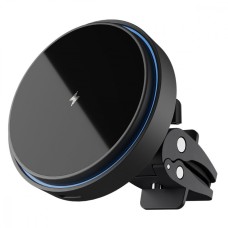 Автомобільний тримач з Бездротовим ЗП Proove Light Circle 15W black