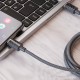 Кабель Proove Spectral Type-C to Type-C 60W (1m) gray