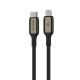 Кабель Proove Dense Metal Type-C to Lightning 27W (1m) black
