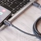 Кабель Proove Spectral Type-C to Type-C 60W (1m) gray