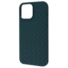 Чохол Weaving Full Case (TPU) iPhone 14 Plus/15 Plus pine green