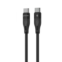 Кабель Proove Soft Silicone Type-C to Type-C 60W (1m) black