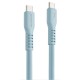 Кабель Proove Eternal Type-C to Type-C 60W (1m) light blue