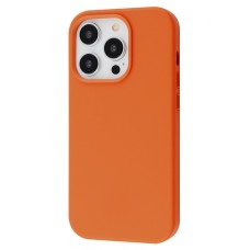 Чохол WAVE Premium Leather Edition Case with Magnetic Ring iPhone 14 Pro orange