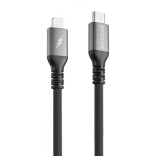 Кабель Proove ReGen Silicone Type-C to Lightning (1m) black