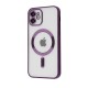 Чохол Metal Matte Case with Magnetic Ring iPhone 12 deep purple