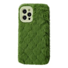 Чохол Fluffy Love Case iPhone 12 Pro Max green