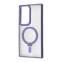 Чохол WAVE Attraction Case with Magnetic Ring Samsung Galaxy S24 Ultra purple