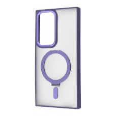 Чохол WAVE Attraction Case with Magnetic Ring Samsung Galaxy S24 Ultra purple