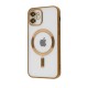Чохол Metal Matte Case with Magnetic Ring iPhone 12 gold