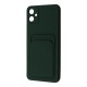 Чохол WAVE Colorful Pocket Samsung Galaxy A05 dark green