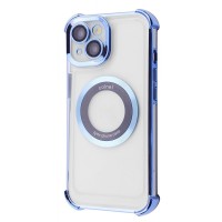 Чохол Glossy Case with Magnetic Ring iPhone 14 sierra blue