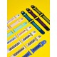 Ремінець Apple Watch Sport Nike+ 38/40/41 mm white/black