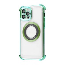 Чохол Glossy Case with Magnetic Ring iPhone 12 Pro green