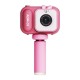 Дитяча фотокамера S11 зі штативом pink