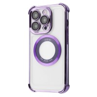 Чохол Glossy Case with Magnetic Ring iPhone 15 Pro purple