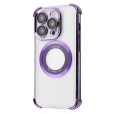 Чохол Glossy Case with Magnetic Ring iPhone 15 Pro purple
