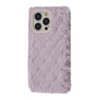 Чохол Fluffy Love Case iPhone 14 Pro purple
