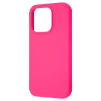 Чохол WAVE Full Silicone Cover iPhone 15 Plus barbie pink