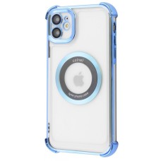 Чохол Glossy Case with Magnetic Ring iPhone 12 sierra blue