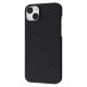 Чохол WAVE Premium Carbon Slim with Magnetic Ring iPhone 14 Plus/15 Plus black