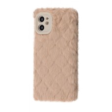 Чохол Fluffy Love Case iPhone 15 Pro pink sand