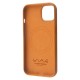 Чохол WAVE Premium Leather Edition Case with Magnetic Ring iPhone 13 dark cherry