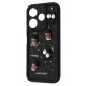 Чохол Pretty Things Case Xiaomi Redmi 13 4G/Poco M6 4G/Note 13R black/coffee