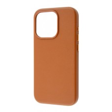 Чохол WAVE Premium Leather Edition Case with Magnetic Ring iPhone 15 Pro umber