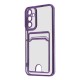 Чохол WAVE Metal Pocket Case Samsung Galaxy A24 4G purple