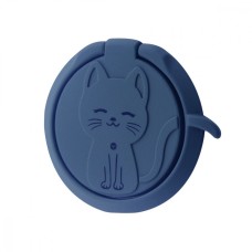 Кільце тримач Cat для телефону blue