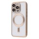 Чохол Metal Matte Case with Magnetic Ring iPhone 15 Pro yellow