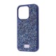 Чохол Bling World Rock Diamond (TPU) iPhone 14 Pro Max blue titanium