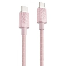 Кабель Proove Spectral Type-C to Type-C 60W (1m) pink