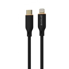 Кабель Proove Jelly Silicone Type-C to Lightning 27W (1m) black