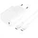 МЗП Proove Silicone Power 30W (Type-C) + Кабель Type-C to Type-C white