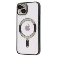 Чохол Metal Matte Case with Magnetic Ring iPhone 14 dark green
