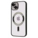 Чохол Metal Matte Case with Magnetic Ring iPhone 14 dark green