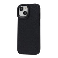 Чохол Kajsa Snake Pattern iPhone 15 black