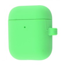 Чохол Silicone Case Slim with Carbine for AirPods 2 green