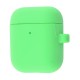 Чохол Silicone Case Slim with Carbine for AirPods 2 green