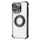 Чохол Glossy Case with Magnetic Ring iPhone 14 Pro Max black
