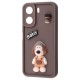 Чохол Pretty Things Case Xiaomi Redmi 13C 4G/Poco C65 brown/baby