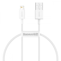Кабель Baseus Superior Series Fast Charging Lightning 2.4A (0,25m) white