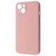 Чохол WAVE Colorful Case with Magnetic Ring (TPU) iPhone 14 pink sand