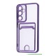 Чохол WAVE Metal Pocket Case Samsung Galaxy S21 FE (G990B) purple