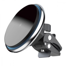 Автомобільний тримач з Бездротовим ЗП Proove Magic Circle 15W silver