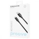Кабель Proove Striped Silicone Type-C (1m) white